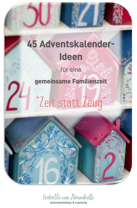 45 Adventskalenderideen Bild