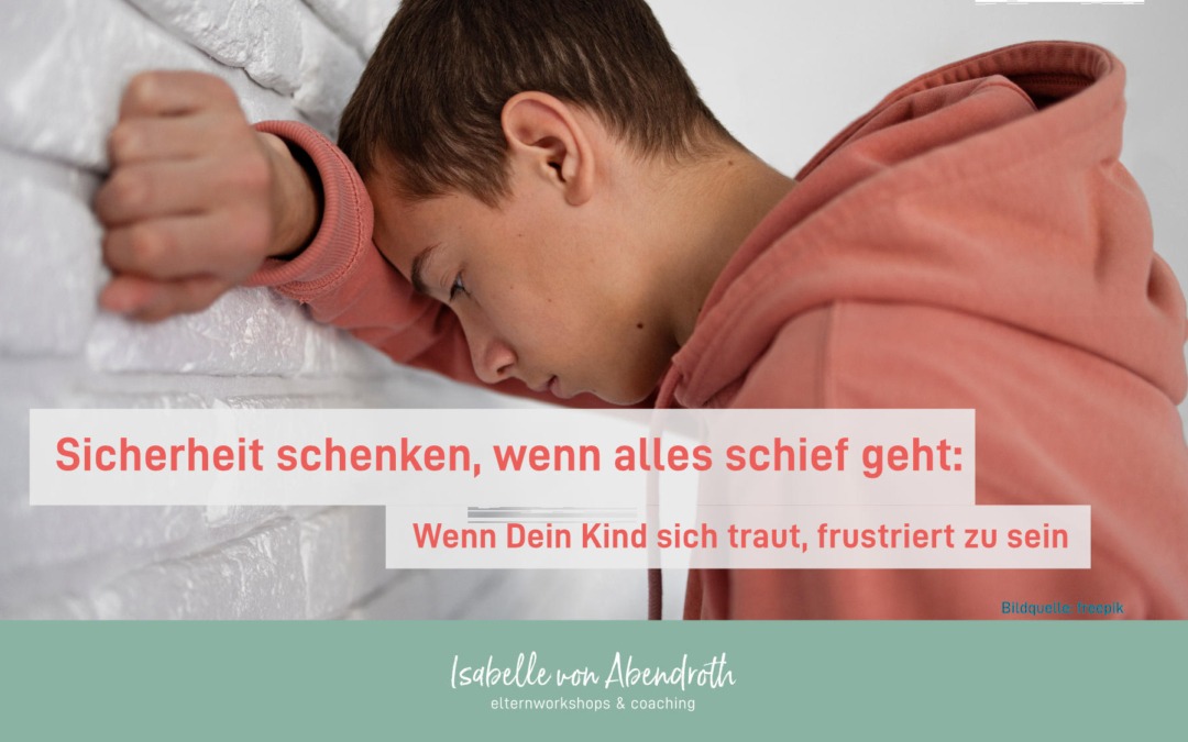 Sicherheit spenden, auch wenn alles schief geht