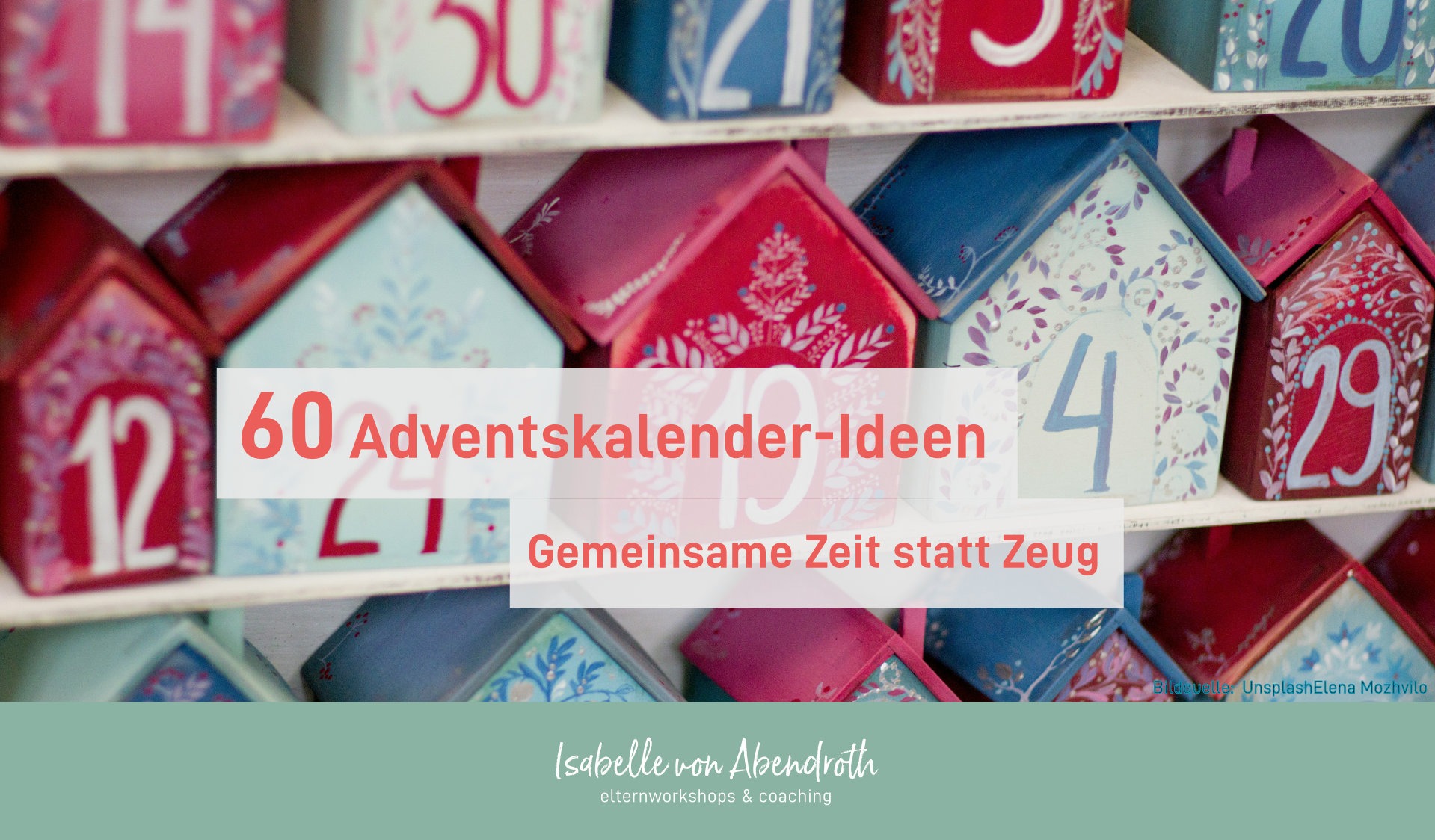 40 Adventskalender-Ideen für Kinder